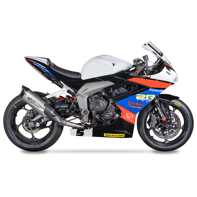 Spark Exhaust Force Evo full system Triumph DAYTONA 660 GTR8832T – view 2