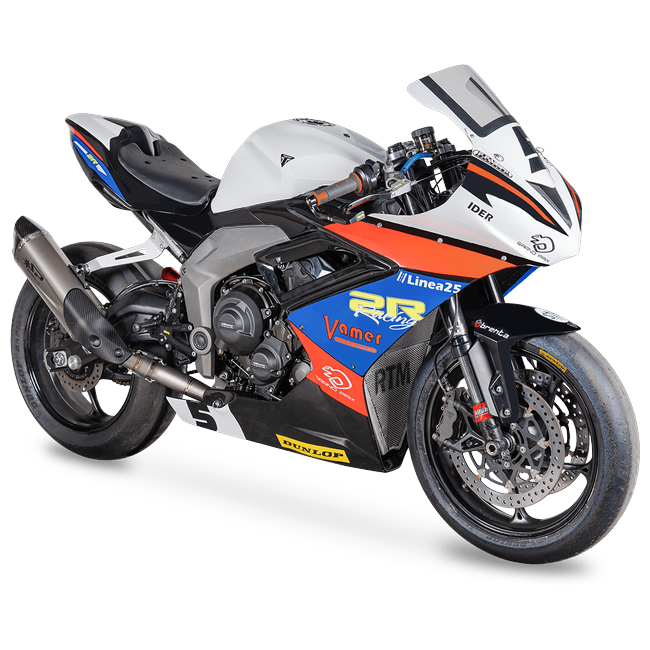 Spark Exhaust Force Evo full system Triumph DAYTONA 660 GTR8832T – view 4