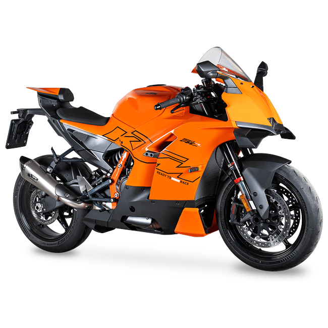 Spark Exhaust Konix Evo Slip-On Dark Stainless Euro 5+ KTM 990 Duke / R / RC R (2024-2026) GKT0121DOM