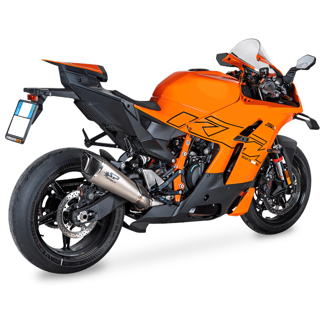 Spark Exhaust Konix Evo Slip-On Dark Stainless Euro 5+ KTM 990 Duke / R / RC R (2024-2026) GKT0121DOM