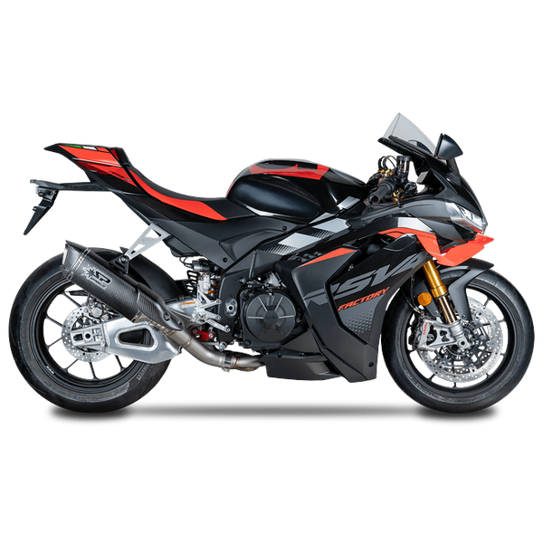 Spark Exhaust Force Evo Carbon Racing System Aprilia RSV4 Tuono V4 GAP8805C