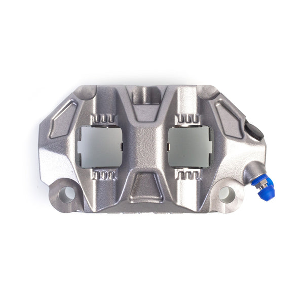 Talos C52 cast monoblock P4 32/32 front left brake caliper 100mm titanium anodised