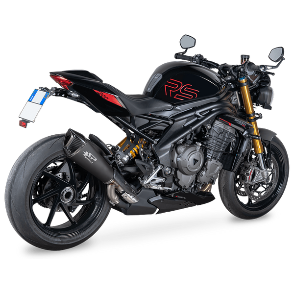 Spark Exhaust Konix Evo slip-on Triumph SPEED TRIPLE 1200 RS GTR0108DOM – view 3