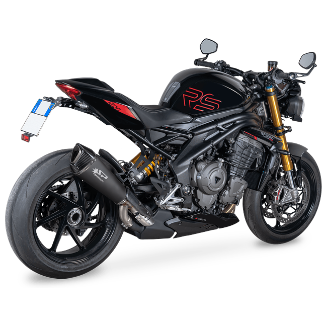 Spark Exhaust Konix Evo slip-on Triumph SPEED TRIPLE 1200 RS GTR0108DOM – view 3