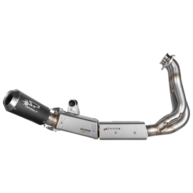 Spark Exhaust Moto GP full system Triumph TRIDENT 660 GTR8831DOM – view 3