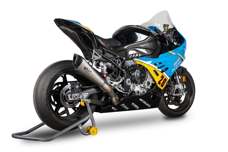 Spark Exhaust GBM8821 titanium full system with Konix Evo silencer fitted to BMW M1000RR K66