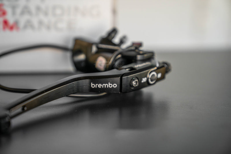 Brembo RCS 19 x 18-20 Corsa Corta RR radial master cylinder 110E71110 — forged hard-anodised aluminium