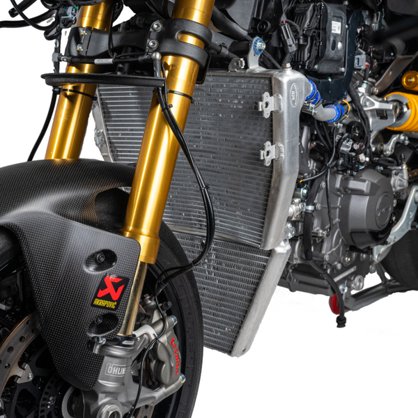 Feel Racing racing oil cooler for the Ducati Panigale V2 890