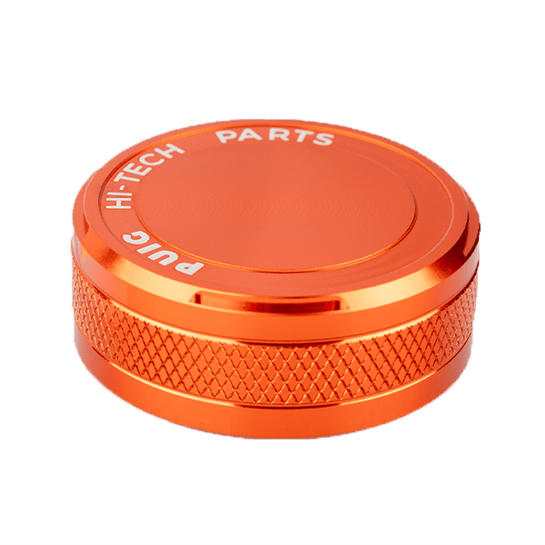 Puig CNC aluminium rear brake fluid reservoir cap for Kawasaki ZX-4RR anodised colour