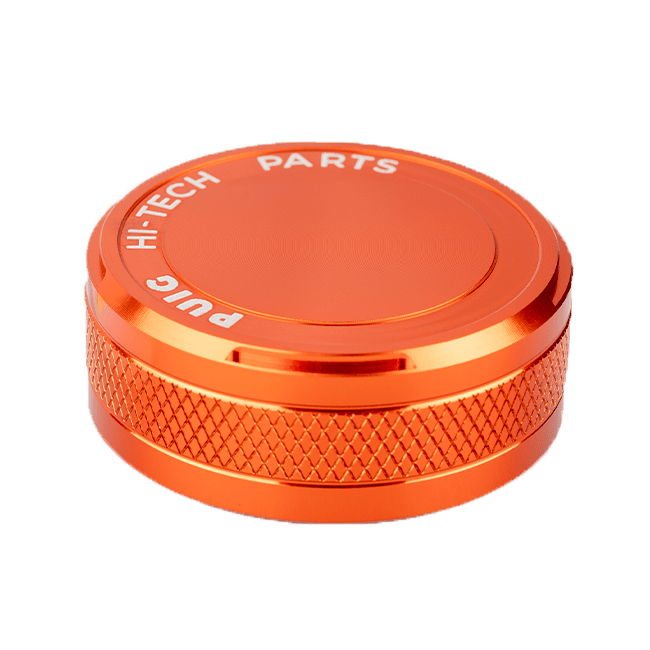 Puig CNC aluminium rear brake fluid reservoir cap for Kawasaki ZX-4RR anodised colour