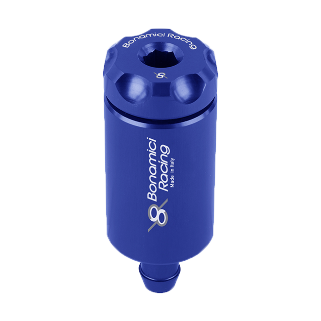 Bonamici Racing model 0040 rear brake fluid reservoir for Yamaha YZF-R9 anodised aluminium