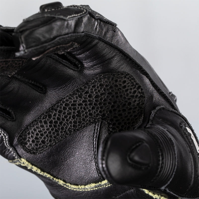 RST Tractech Evo 4 ladies motorcycle leather gloves in black