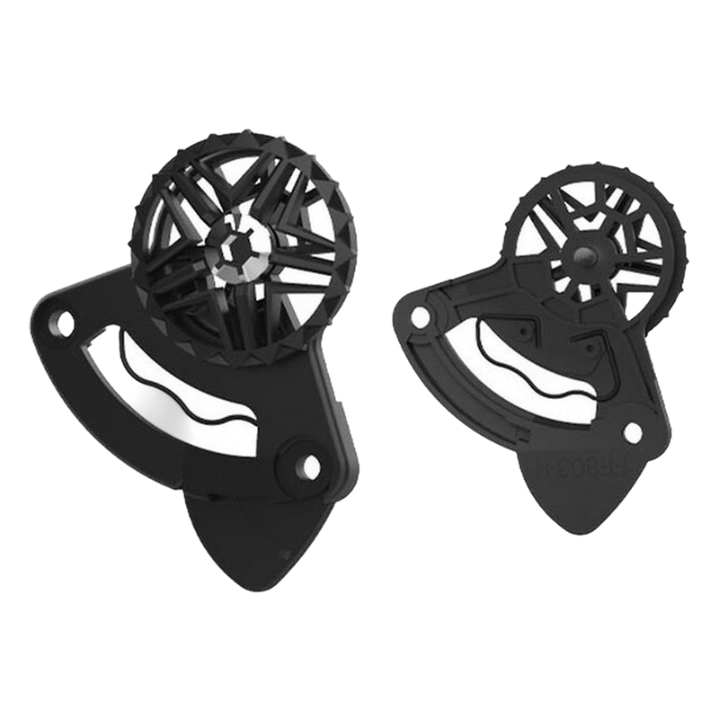 LS2 FF805 Thunder Visor Mechanism and Screws – Black
