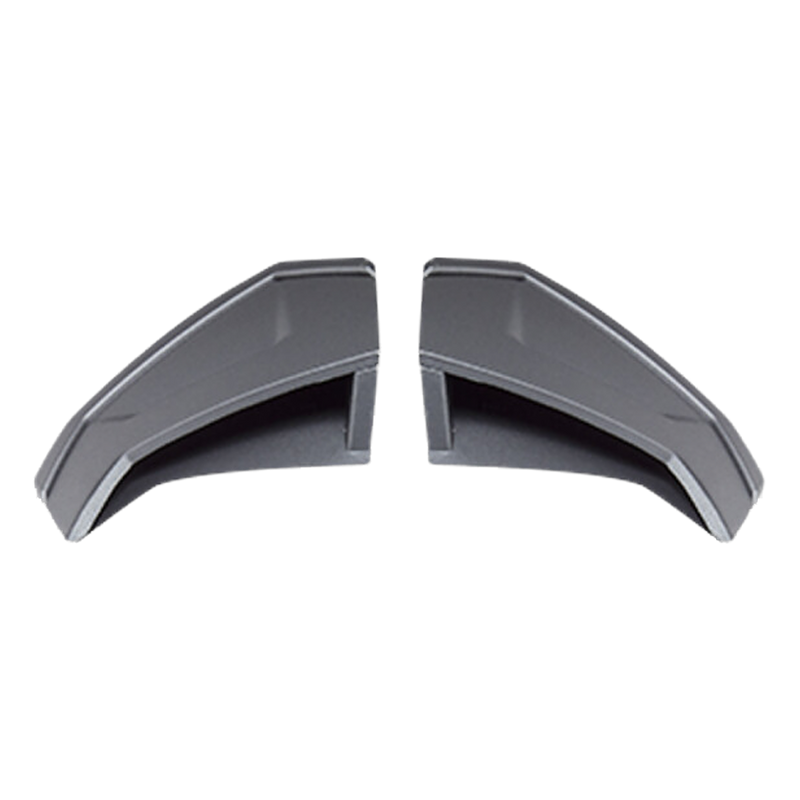 LS2 FF811 Vector II Air Vent Rear – Titanium (Splitter Matt Titanium)