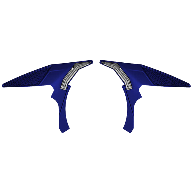 LS2 FF901 Advant X Ratchet Plate Matt Blue