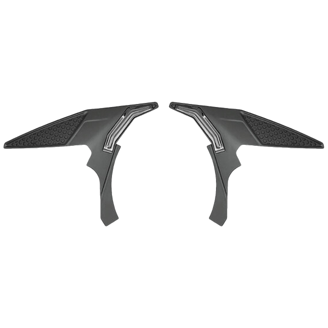 LS2 FF901 Advant X Ratchet Plate Dark Grey