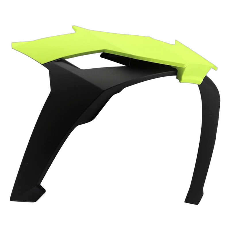 LS2 FF817 Challenger II Rear Spoiler – Matt Hi-Vis Yellow