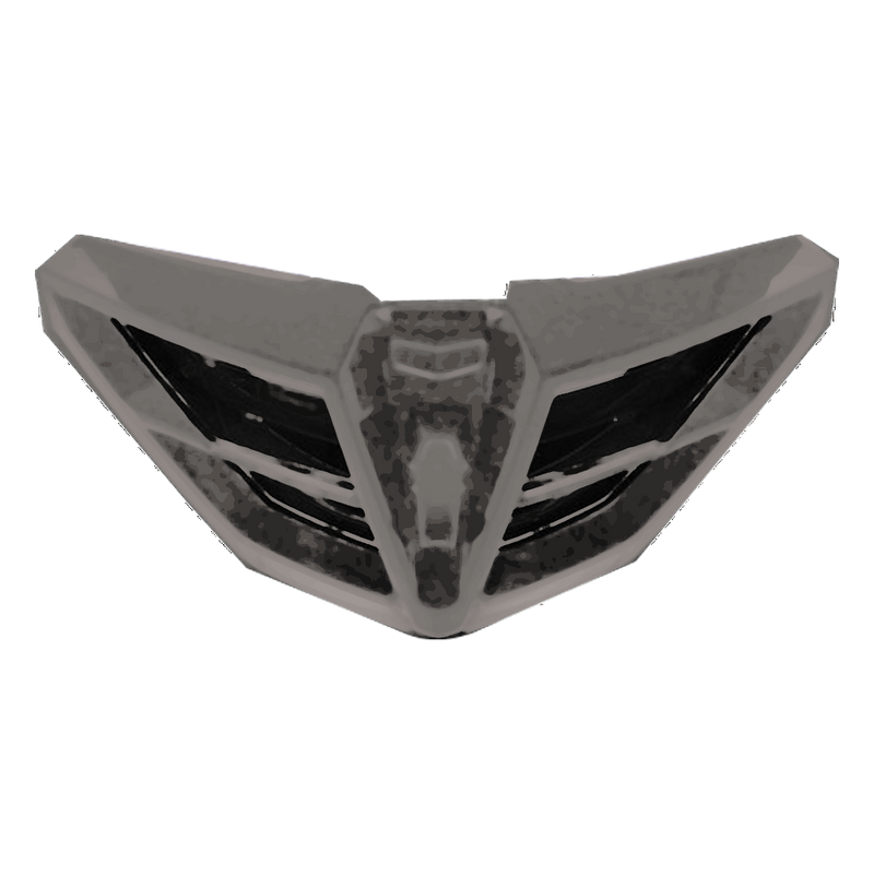 LS2 FF818 Storm III Air Vent Chin – Nardo Grey
