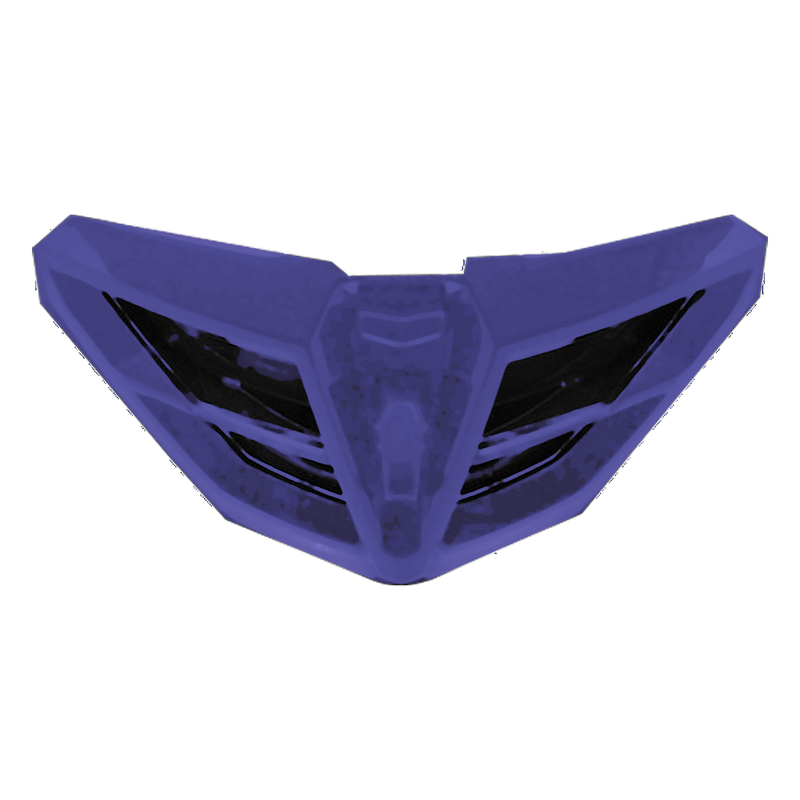 LS2 FF818 Storm III Air Vent Chin – Matt Navy Blue