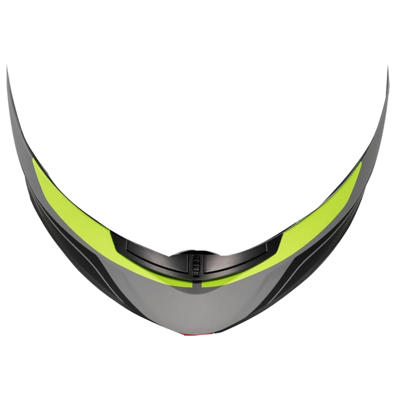 LS2 FF908 Strobe II Chin Bar Monza Matt Black H-V Yellow