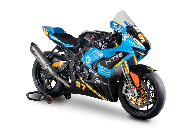 Spark Exhaust GHO8835 stainless steel full system with titanium silencer and carbon end cap for Honda CBR 1000 RR-R SC82
