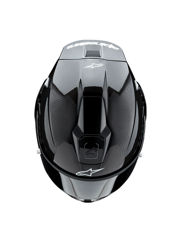 Alpinestars Supertech R10 Solid full-face helmet in carbon gloss finish