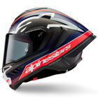 Team Carbon Carb Fluo Red Dark Blue Matte