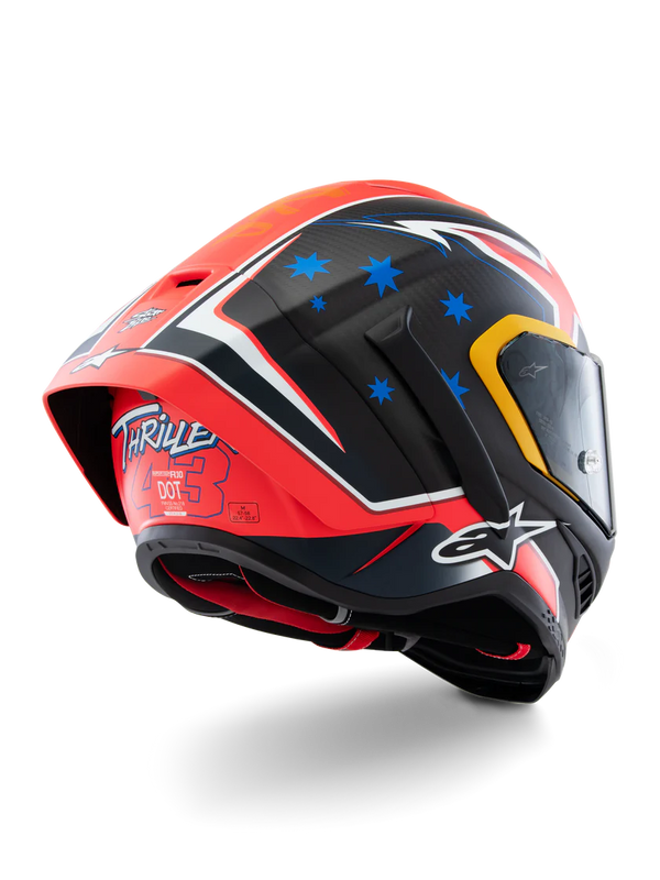Alpinestars Supertech R10 full-face helmet Jack Miller Replica 2024 limited edition carbon
