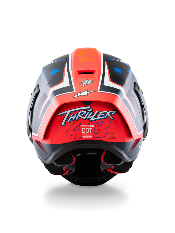 Alpinestars Supertech R10 full-face helmet Jack Miller Replica 2024 limited edition carbon
