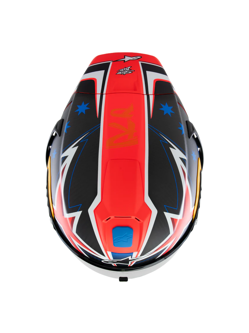 Alpinestars Supertech R10 full-face helmet Jack Miller Replica 2024 limited edition carbon