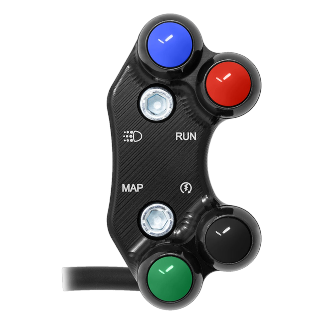 JetPrime JP PLD 660 Aprilia — Race Right Handlebar Switch for Aprilia RS 660 (2020-2024) – JP PLD 660 — Ansicht 1