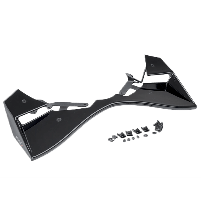 Puig GP Winglets front spoiler fitted to Suzuki GSX-R 1000 fairing