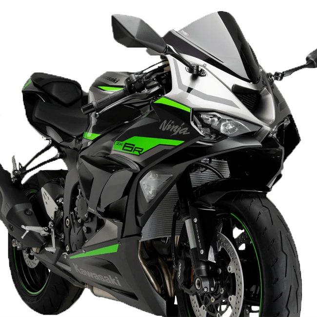 Puig side winglet downforce spoiler for Kawasaki ZX-6R 2024-2026