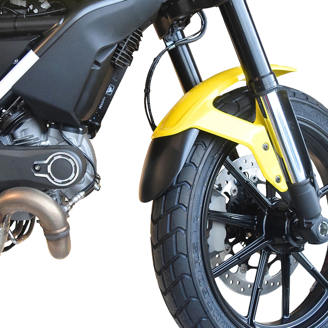 Puig Front Fender Extension for Ducati Scrambler Icon (2015–2022)