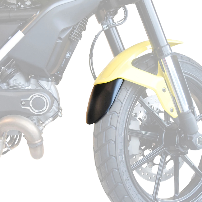 Puig Front Fender Extension for Ducati Scrambler Icon (2015–2022)