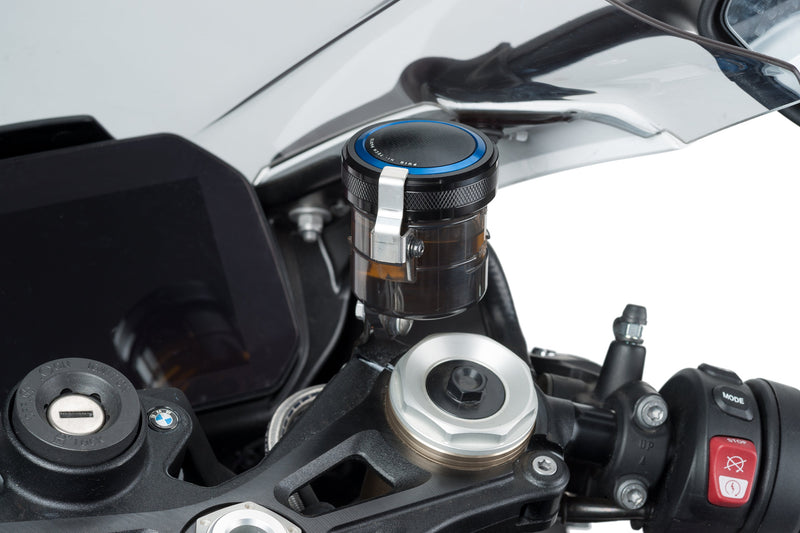 Puig CNC aluminium front brake reservoir cap for Honda CBR 600 RR PC69, anodised finish