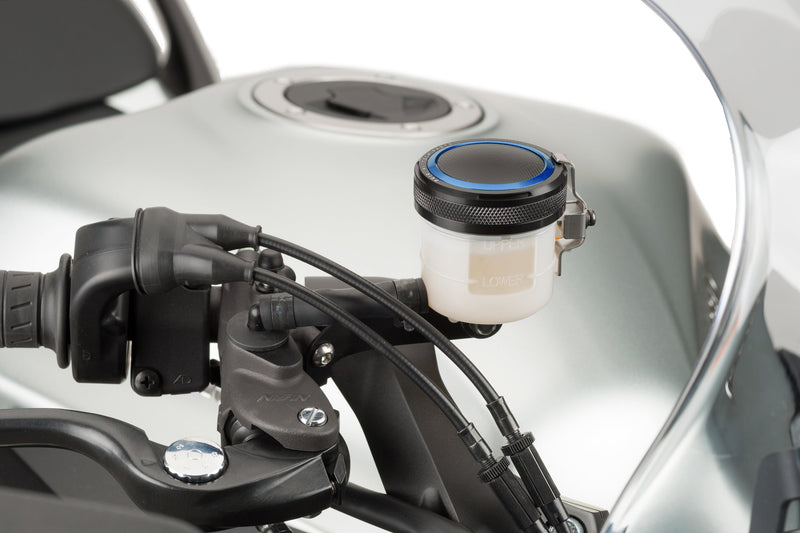 Puig CNC aluminium front brake reservoir cap for Honda CBR 600 RR PC69, anodised finish