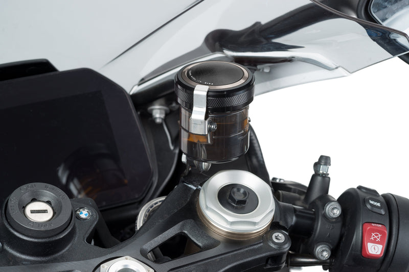 Puig CNC aluminium front brake reservoir cap for Honda CBR 600 RR PC69, anodised finish
