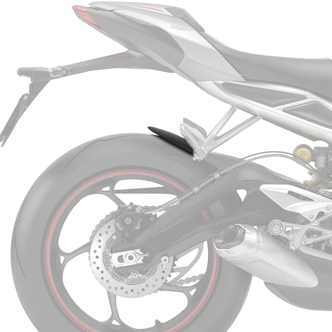 Puig Rear Fender Extension for Triumph Street Triple 765 RS (2017–2025)