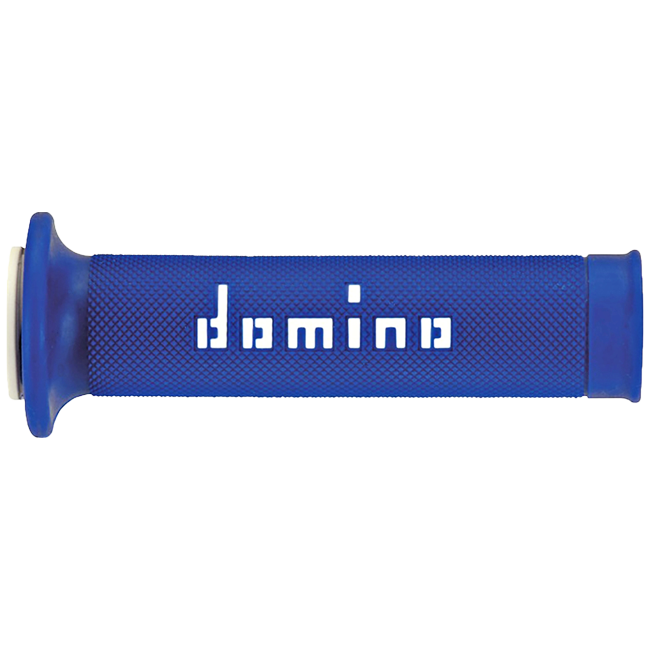 Domino A010 Racing Grips in multiple colour options for 22 mm and 25.4 mm handlebars