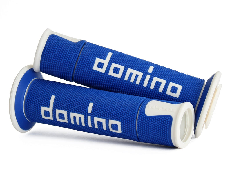 Domino A450 Racing Grips dual-compound TPR handlebar grips in multiple colour options