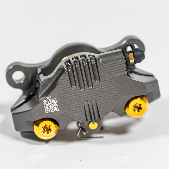 Talos P2 34 CNC-machined rear brake caliper 84mm hard anodised A55.84.HD