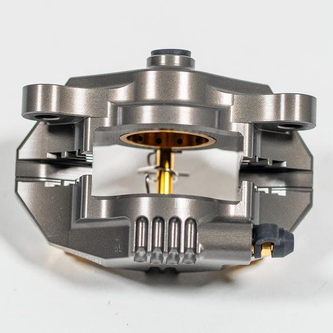 Talos P2 34 CNC-machined rear brake caliper 84mm hard anodised A55.84.HD