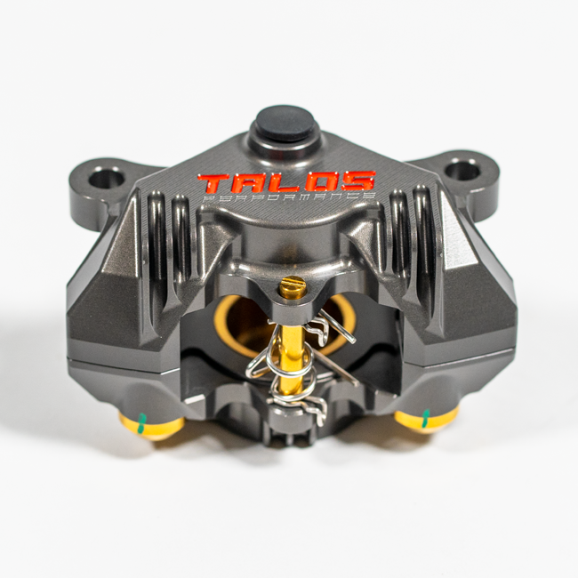 Talos P2 34 CNC-machined rear brake caliper 84mm hard anodised A55.84.HD