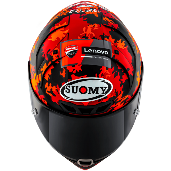 Suomy S1-XR GP helmet Francesco Pecco Bagnaia Replica 2025 matte finish