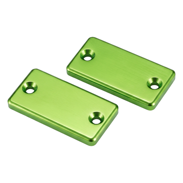 Accossato off-road front brake reservoir cover ABK01 for Suzuki RM-Z 250, green colour
