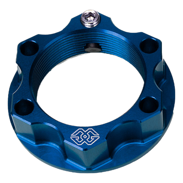 Gilles ACMA steering stem nut for BMW R NINET PURE, blue