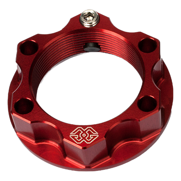 Gilles ACMA steering stem nut for BMW S1000 XR, red