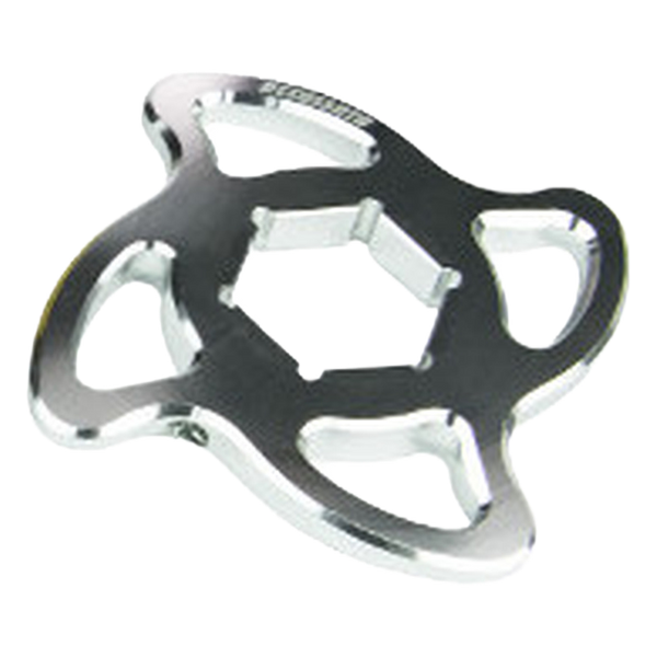 Accossato fork preload adjusters AD014 for Suzuki GSX-S1000, silver version