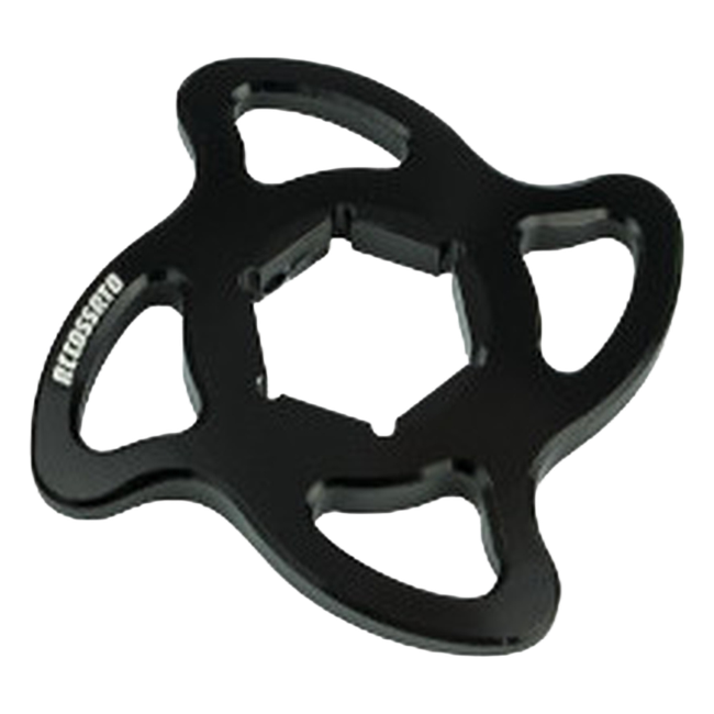 Accossato fork preload adjusters AD017 for BMW S1000R, black version